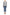 Basic 3/4 sleeve V neck  - Grey Marle