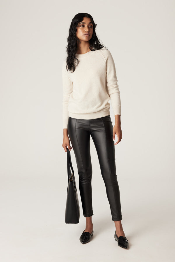 Coated Legging  - Black