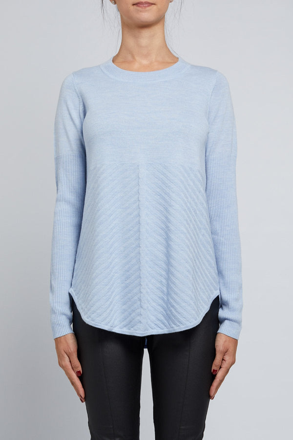 Cara Jumper - Ice Blue-Cable Melbourne-2