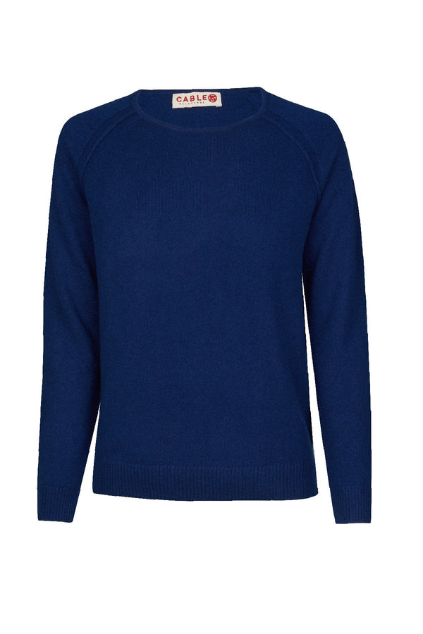 Cashmere Crew Jumper - French Navy