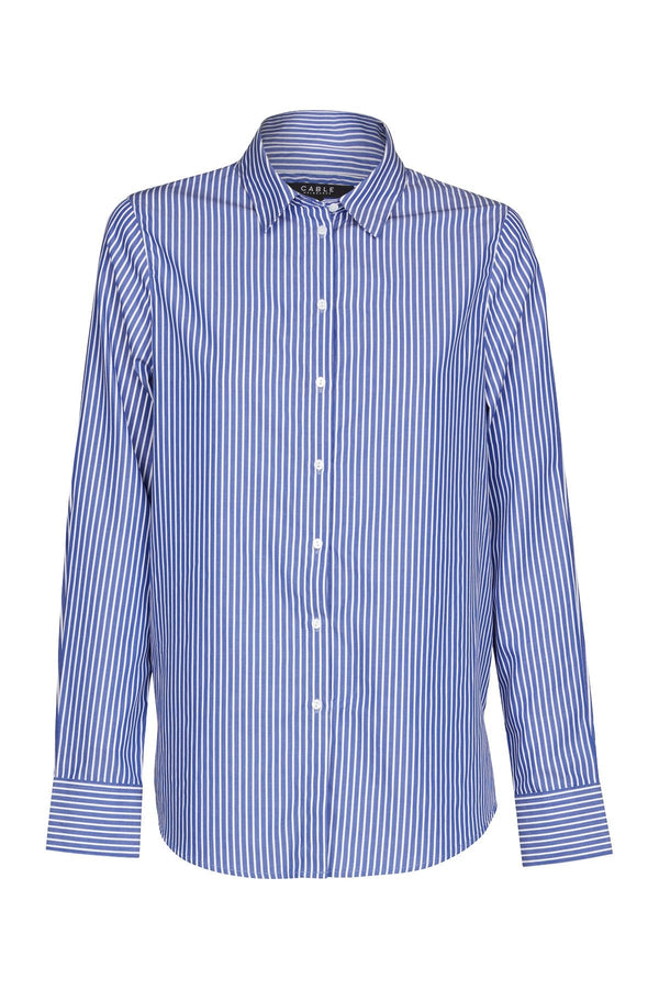 Imogen Shirt  - Blue Stripe