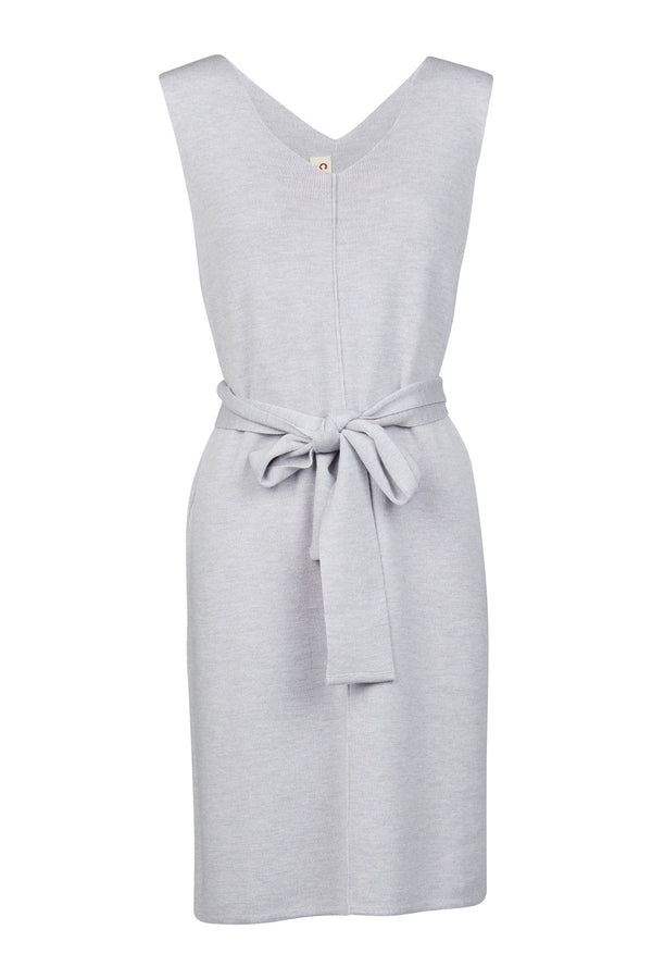 Katie Scoop Dress - Grey Marle