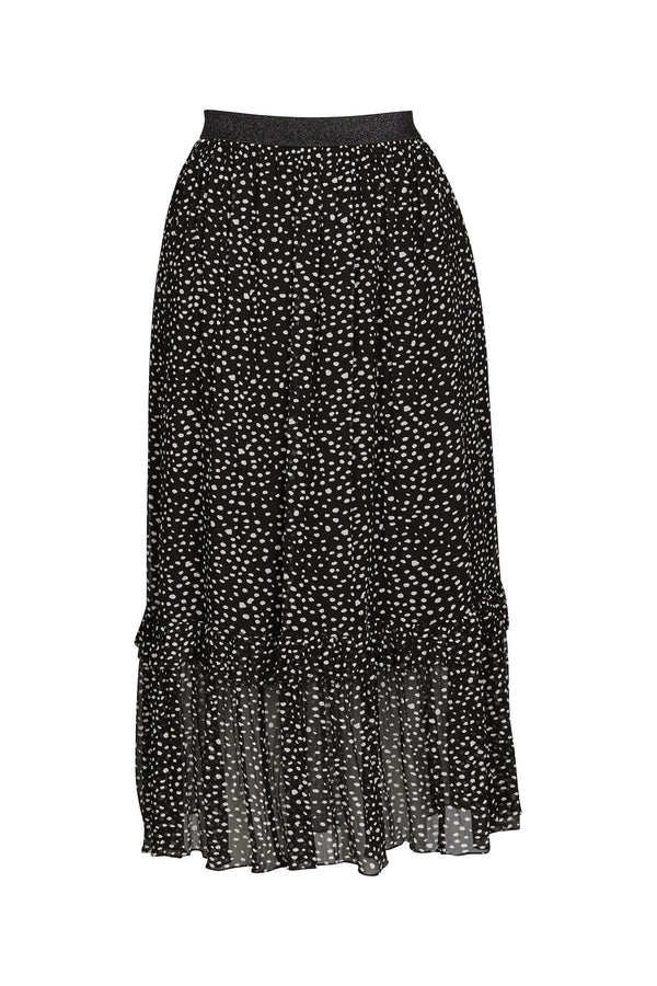 Ruby Maxi Skirt  - Black Spot
