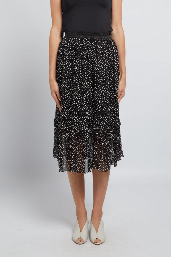 Ruby Maxi Skirt - Black Spot-Cable Melbourne-2