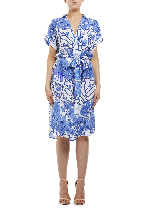 Sophia Shirt Dress - La Paz Print-Cable Melbourne-1