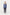Aerial Superfine Crew Jumper Cornflower Print Crop